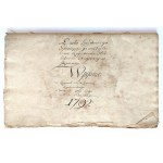 Zespół dokumentów, papiery stemplowe 1779-1792