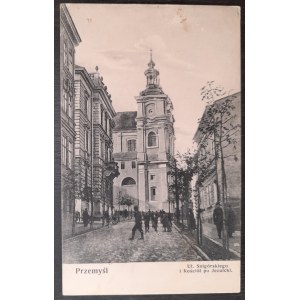 Przemyśl.Ul.Snigórskiego i Kościół po Jezuicki.