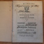 Dowód osobisty wydany na nazwisko Stanisława Tadeusza Siekluckiego...