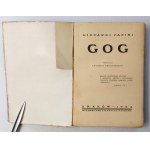 Papini, Gog, Warszawa 1934 r.