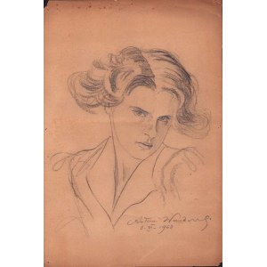 Antoni WAŚKOWSKI, PORTRET KOBIETY
