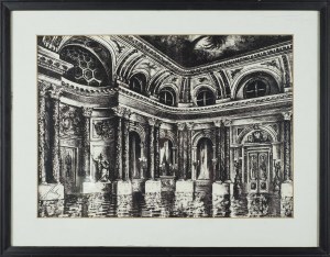 Jan KULIKOWSKI, BALL ROOM, from the portfolio of the Royal Castle in Warsaw