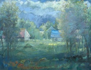 Robert INGLOT, PAYSAGE VERT