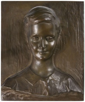 Karol HUKAN, Sculptural PORTRET OF ADASIA BALCER