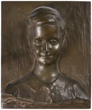 Karol HUKAN, PORTRET RZEŹBIARSKI ADASIA BALCERA