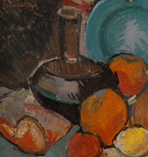 Natan (Nathan) Grunsweigh (Grunsweig) (1880 Krakov - 1956 Paříž), Zátiší s ovocem