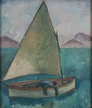 Eugen Zak (1884 Mohylno, Bielorusko - 1926 Paríž), rybár