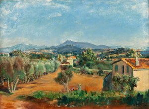 Henryk Hayden (1883 Varsavia - 1970 Parigi), Paesaggio provenzale, 1930