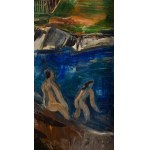 Valentine Prax (1897 Annaba - 1981 Paris), Bathers, 1929