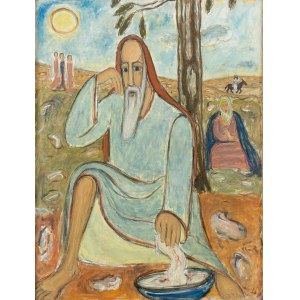 Dawid Kirszenbaum (1900 Staszów - 1954 Paryż), Prorok (recto) / Niewiasta (verso), 1950