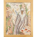 Dawid Kirszenbaum (1900 Staszów - 1954 Paryż), Prorok (recto) / Niewiasta (verso), 1950