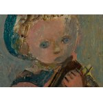 Rajmund Kanelba (Kanelbaum) (1897 Warsaw - 1960 London), Boy with a trumpet, 1948
