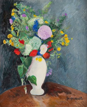 Joseph Hecht (1891 Lodž - 1952 Paríž), Zátišie s kvetmi
