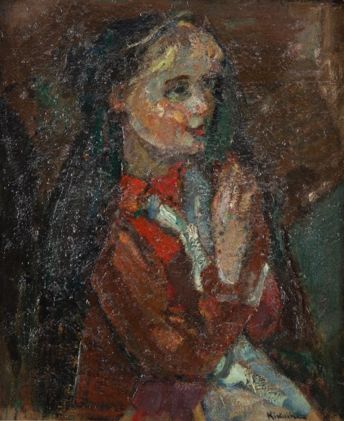 Michel (Michail ) Kikoine (Kikoin) (1892 Homel k. Mohylowa - 1968 Paryż), Modląca się, 1955