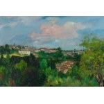 Isaac Antcher (1899 - 1992), Landscape with staffage