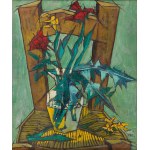 Abram (Abraham) Krol (Król) (1919 Pabianice - 2001 Paryż), Martwa natura z bukietem kwiatów