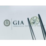 DIAMOND 0.68 CT FANCY LIGHT YELLOW GREEN - I1 - GIA - HR20901-14
