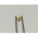 DIAMOND 0.74 CT NATURAL FANCY YELLOW - SI1 - LASER ENGRAVED - UD30113-2