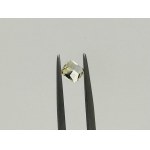 DIAMOND 0.74 CT NATURAL FANCY YELLOW - SI1 - LASER ENGRAVED - UD30113-2