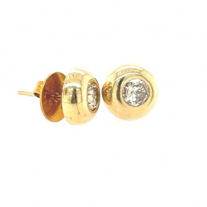GOLD EARRINGS WITH DIAMONDS FOR 0.70 CT - AI30508