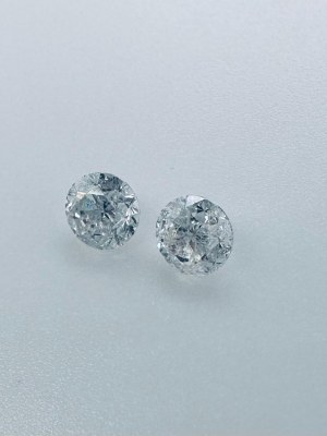 2 DIAMONDS 1.03 CT G - I1 LASER ENGRAVED - C31106-24-LC