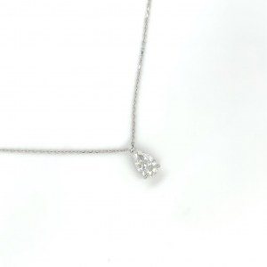 NECKLACE IN WHITE GOLD 1.88 GR WITH DIAMONDS - A2727
