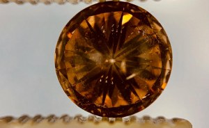 DIAMOND 2.02 CT FANCY BROWN ORANGE UNIFORM - 929-7