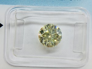 DIAMOND 1.79 CT FANCY LIGHT YELLOW - SI2 - IGI - 836