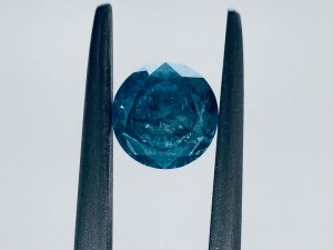 DIAMANT 0,7 CT FANCY VIVID BLUE - I3 - C31004-19