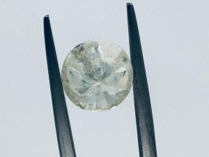 NATURAL POLISHED DIAMOND 2.45 CT LIGHT YELLOW - I2 - C30304-11