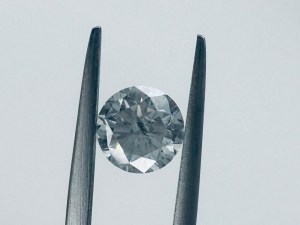 DIAMENT 1.59 CT - FANTAZYJNY SZARY - I1 - GRAWEROWANY LASEROWO - C30616-14-LC