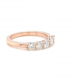 RING IN ROSE GOLD 2.87 GR WITH DIAMONDS - RNG40208