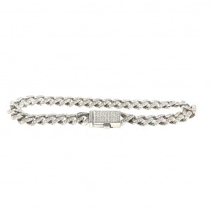 BRACELET IN WHITE GOLD 16.59 GR WITH DIAMONDS - DH30510