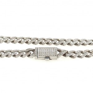 BRACELET IN WHITE GOLD 16.59 GR WITH DIAMONDS - DH30510
