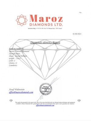 DIAMOND 1.01 CT J - I1 - C30805-16