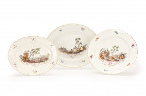 Ludwigsburg 2 plates and 1 platter