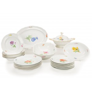 Meissen Speiseservice 'Bunte Blume'