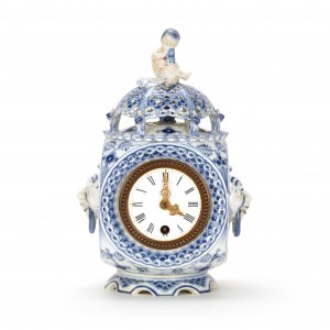 Royal Copenhagen mantel clock 'Musselmalet'