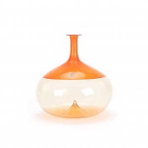 Venini bottle vase 'Bolle' model 502.1 by Tapio Wirkkala