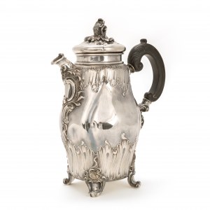 Historicism silver teapot