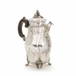 Historicism silver teapot