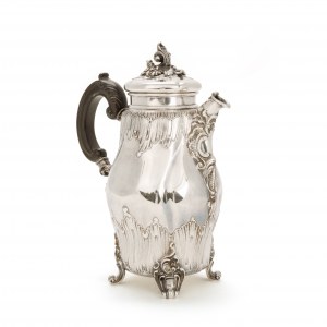 Historicism silver teapot