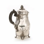 Historicism silver teapot