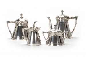 Art deco silver service