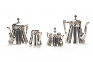 Art deco silver service