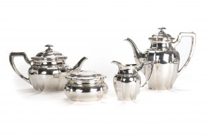 Art deco silver service