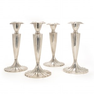 Set di candelieri in argento Marcus & Co