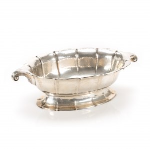 Large silver basket