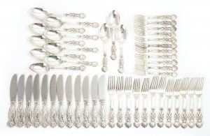 Christian F. Heise and Johannes Siggaard silver cutlery