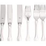 Robbe &amp; Berking Ensemble de menus en argent 'Vieux Copenhague' et coffret à couverts en acajou